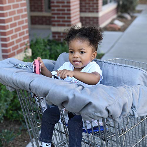 Travel Bug Baby & Toddler 2-in-1 Reversible Cover for Shopping Carts & Restaurant High Chairs - Thumbnail 2