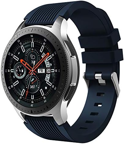 Galaxy Watch Active 2 Strap, 20mm Silicone Strap Wrist Replacement Band with Quick Release for Galaxy Watch 42mm/Active 2/Gear S2 Classic/Gear Sport SM-R600 Smart Watch