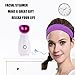 Nano Ionic Warm Mist Facial Steamer - Headbands - Facial Brush, Hot Mist Moisturizing Cleansing Pores Face Steamer Sprayer Face Humidifier Hydration System Home Sauna SPA