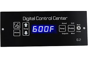 Digital Temperature Controller Board with Harness Compatible with for Louisiana Grills Pellet Smokers, Replacement Part Model
