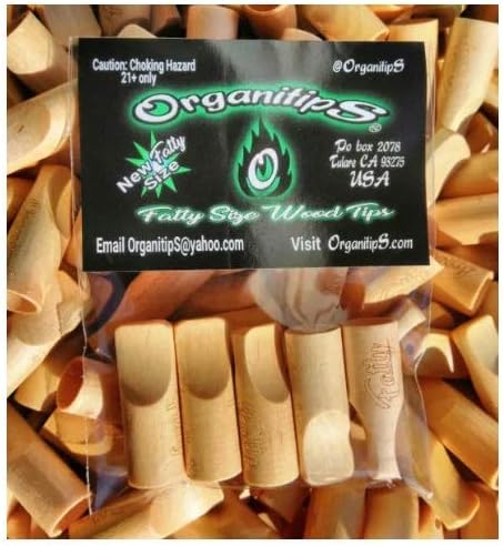 Mixed Media - OrganitipS Fatty - the original wood rolling tips