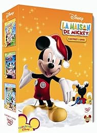 La Maison de Mickey - Coffret - Le grand plouf + Le pays des merveilles + Des aventures en couleur - Pack