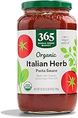365 by Whole Foods Market, Organic Italian Herb Pasta Sauce, 25 Ounce