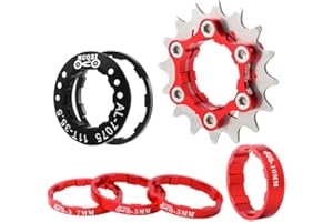 Bibike Single Speed Conversion Kit 13T/14T/15T/16T/17T/18T/20T/22T Single Speed Cassette & Spacers