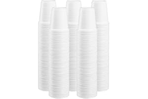 Gusto [3 oz. - 500 Count] White Cups - Cold White Cups for Parties, Disposable Drinking Cups for All Occasions - Formerly Com