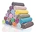 LaModaHome (SET OF 3) Colorful Cabana Striped Turkish Cotton Bath Beach Hammam Towel Peshtemal Blanket, Random Color