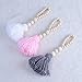 Afco Nordic Wood Beads Tassel String Design Kids Room Tent Bed Wall Hanging Ornaments (Grey)