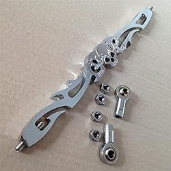 HONGK- Chrome Skull Shift Linkage Compatible with
