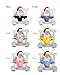 The Washable Portable Travel High Chair Booster Baby Seat with straps Toddler Safety Harness Baby feeding the strap (6 Color) (Black) by Wotvo
