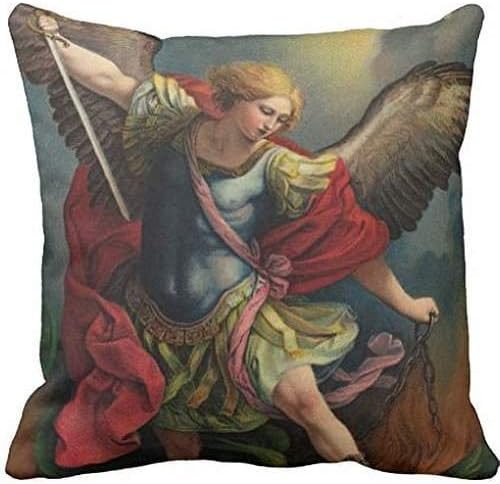 St. Michael the Archangel Throw pillow case 18*18
