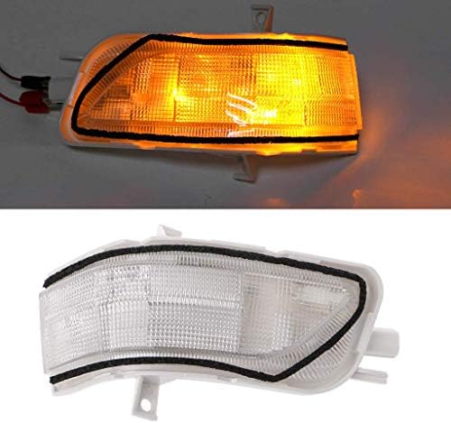 Euaoqi Left Rearview Mirror LED Turn Signal Light for Honda CRV 2007-2011 Crosstour 2011-2016