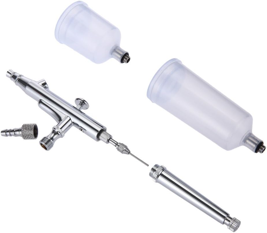 2016 Hot Double-action Trigger Air-paint control Aerograph 0.3mm Gravity Feed Dual Action Airbrush Paint Spray Gun Kit Set Tool
