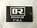 DREAM USA Men's Casual 3/4 Sleeve Baseball Tshirt Raglan Jersey Shirt White/Black Small