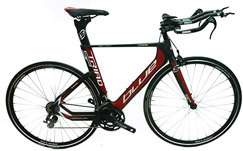BLUE Triad SP 53.5cm Carbon Time Trial Triathlon Bike Shimano 105 2x11 Speed NEW