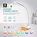 TaoTronics TT-DL032 7W Dimmable Color LED Desk Lamp with Built-in 1000mAh Rechargeable Battery, Flexible Gooseneck, Touch Control, Official Member of Philips Enabled Licensing Program, White