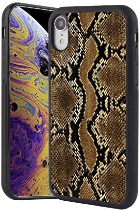 iPhone Xr Case Skin of Snake Reinforced Drop Protection Hard PC Back Flexible TPU Bumper Protective Case
