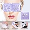 Idealyuan-Health-Care-Warm-Steam-Eye-Mask-for-Dry-Puffy-Fatigue-Eyes-with-Lavender-10-Packs Idealyuan 10 Packs Lavender Heated Steam Eye Mask for Dry Puffy Fatigue Self-heating Disposable Space Eye Masks