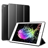 Kenke iPad Case 9.7 for 2017/2018,Ultra Slim Lightweight Smart Case TPU Soft Silicone Stand with Auto Sleep/Wake for iPad Cover 9.7 inch iPad 5th/6th Generation-Black