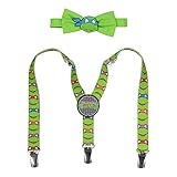 Teenage Mutant Ninja Turtles TMNT Suspenders and Bow Tie Set - Infant/Toddler [5013]
