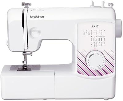 Brother LX17 Sewing Machine 17 Built-In Stitches Overcasting Stitch