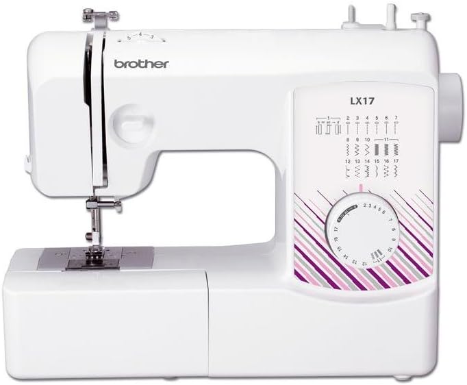 Brother LX17 Sewing Machine 17 Built-In Stitches Overcasting Stitch