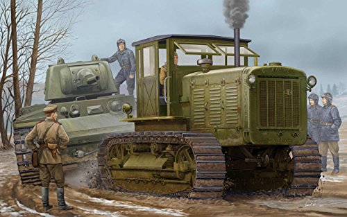 Trumpeter ChTZ S-65 Russian Tractor with Cab Vehicle Model Kit, Scale 1/35