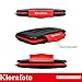 Kiorafoto 12 Slots SD SDHC SDXC Card Holder Case Professional Water-Resistant Anti-Shock Memory Card Storage Protector Wallet with Carabiner
