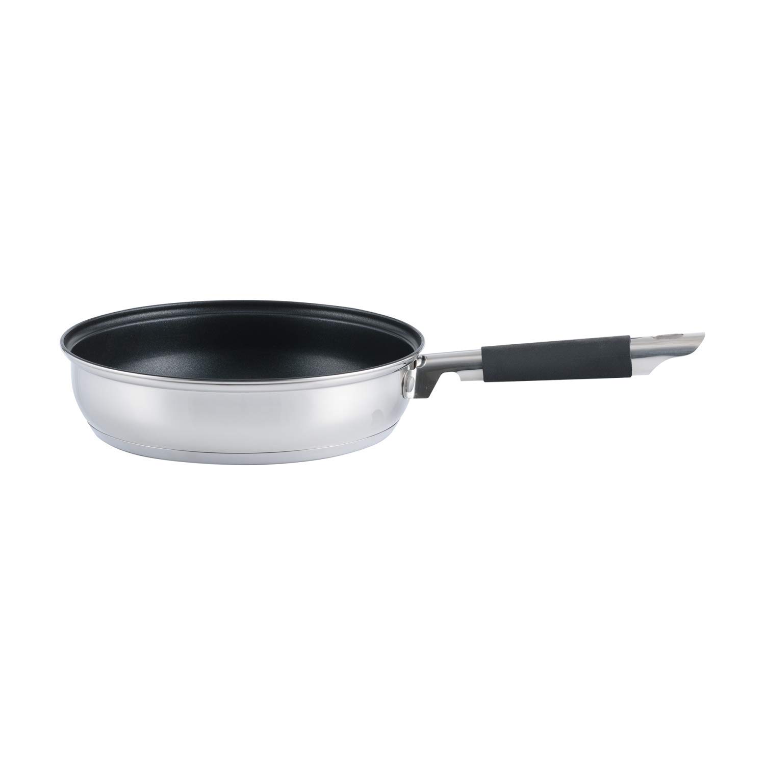 Viners Everyday Frypan, Non-Stick Stainless Steel Frying Pan with a 5 Year Guarantee, 22cm
