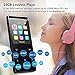 MP3 Player,MP3 Player with Bluetooth,16GB Music Player with FM Radio/Voice Recorder,HiFi Lossless Sound Quality,Metal, Alarm Clock, Touch Button, HD Sound Quality Earphone, with an Armband