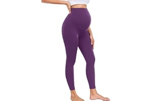 wirarpa Women's Maternity Leggings Over The Belly Pregnancy Yoga Pants Buttery Workout Activewear 25"