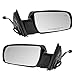 Brock Replacement Driver and Passenger Set Power Side Door Mirrors Heated Compatible with 88-00 C/K Pickup Truck 15764747 15764748