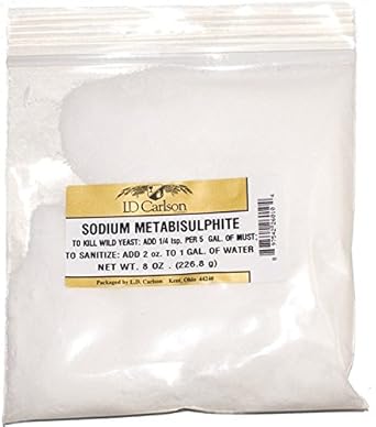 sodium metabisulfite brewing carlson metabisulfito sodio