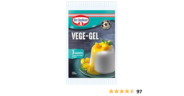 Amazon Com Dr Oetker Vege Gel 3x6 5g Grocery Gourmet Food