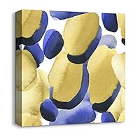 Canvas Wall Art Abstract Color Canvas Prints Home Artwork Decoration for Living Room,Bedroom - 12x12 inches