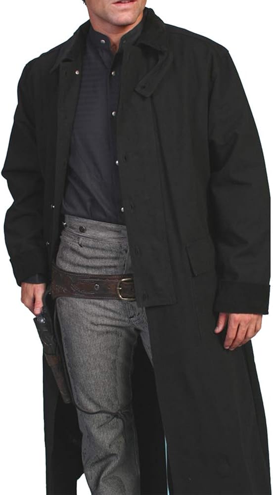 Rangewear By Scully Men's Long Canvas Duster at  Men’s Clothing store