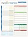 OrganizeME Weekly Planner Pad | Week Calendar Organizer For Daily Chores & To Do Lists | Easy To Tear Off Bottom | 60 Pages Daily Notebook For Meal Planning, Event Going & Healthy Habits Noting