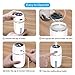 MZTDYTL Portable Mini USB Humidifier, 200ml Ultrasonic Cool Mist Humidifier with 7 Colors Light Changing for Bedroom Home Office Travel,Auto Shut-Off, Super Quiet Operation (White)