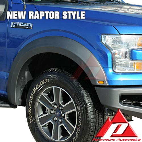 Paramount 1516 Ford F150 Fender Flares with LED Lights 2017 Raptor