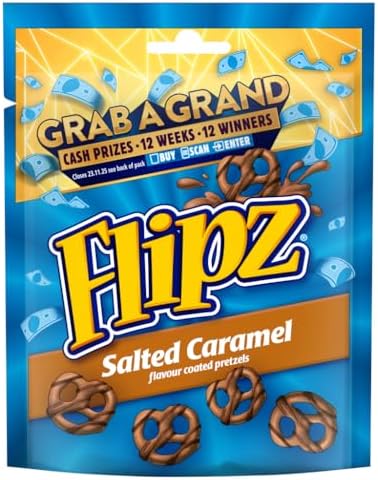 Flipz Salted Caramel Pretzels 90g