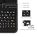 Kamor KM32KC8MCMB PU Leather Stand Case for 8-Inch Tablets Bundle with Micro USB Keyboard, Touch Screen Stylus Pen and Micro Female to Mini Male adapter - Black
