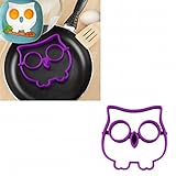 Binmer(TM)Newest Hot Sale Egg Owl Shaper Silicone Moulds Cooking Tools Christmas Supplies
