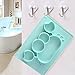 Cheaboom Silicone Food Placemat, Silicone Food Tray Babies Placemat Plate Non-Slip Placemat or Kids,Toddlers (Light Green)