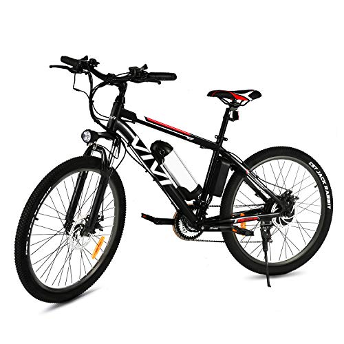 VIVI 26 Zoll Elektro-Mountainbike, 250W Elektrofahrrad 36V 8Ah Abnehmbare Batterie E-Bike, 21 Gangschaltung Erwachsene E… – Bild 2