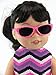 Two Pairs of Sunglasses Pink and Purple | Fits 14