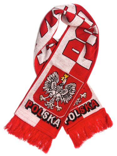 Poland Soccer Fan Scarf | Premium Acrylic Knit
