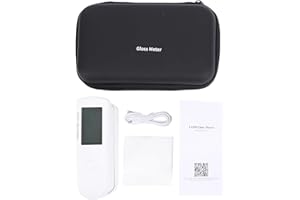 Hilitand Digital Gloss Meter, 60 Degree 0-200 GU Handheld Gloss Tester with Temperature Compensation for Paint Coatings Plast