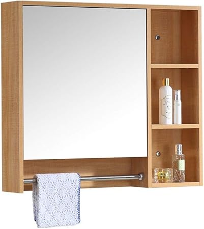 AJS Maquillaje Mueble De Espejo De Baño Blanco Caja De Espejo | Mueble De Espejo De