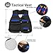 POKONBOY Vest Compatible with Nerf Guns - Blaster Gun and Tactical Vest with Wrist Band, Foam Darts and Dartboard for Kids Super Hero Toys for 6 7 8 9 Years Old (Gift Box Included)