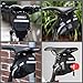 Roswheel 13196 1.2L Capacity Bike Saddle Bag Bicycle Under Seat Pack Cycling Accessories Pouch, Blac
