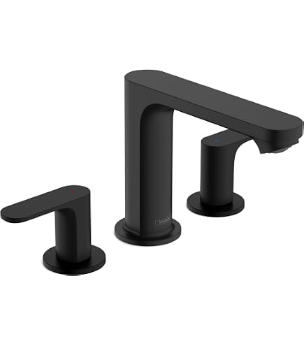 Hansgrohe Finoris Waschbeckenarmatur - Ausziehbar, Matt-schwarz, 1-Griff